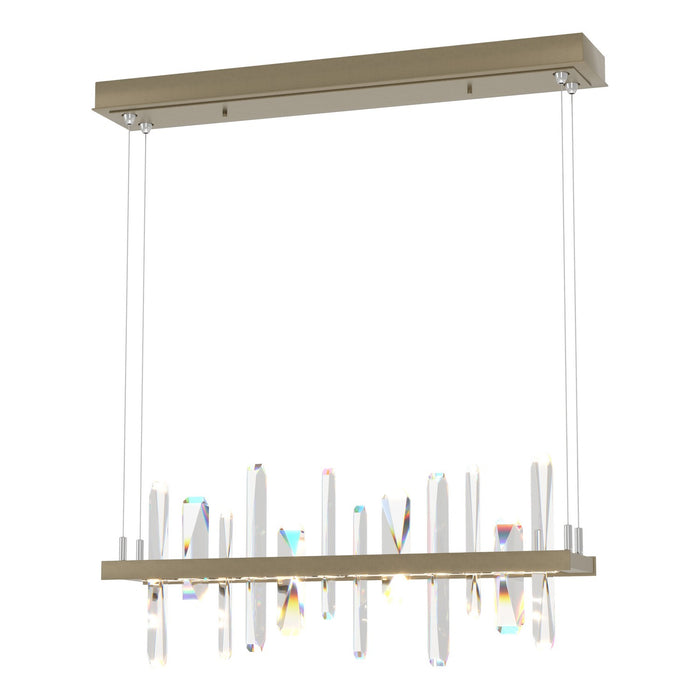 Solitude LED Pendant in Soft Gold - 139734-LED-STND-84-CR by Hubbardton Forge