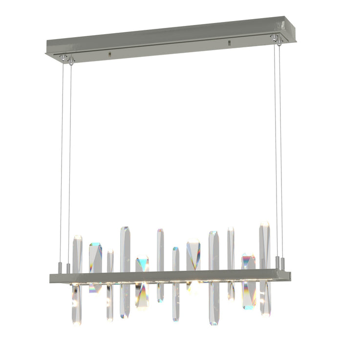 Solitude LED Pendant in Sterling - 139734-LED-STND-85-CR by Hubbardton Forge