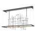 Spring LED Pendant in Black - 139752-LED-STND-10-YG0500 by Hubbardton Forge