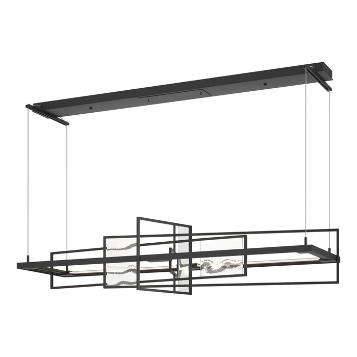 Summer LED Pendant in Black - 139754-LED-STND-10-AQ by Hubbardton Forge