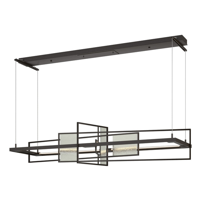 Summer LED Pendant in Oil Rubbed Bronze with Sterling Accent - 139754-LED-STND-14-85 by Hubbardton Forge