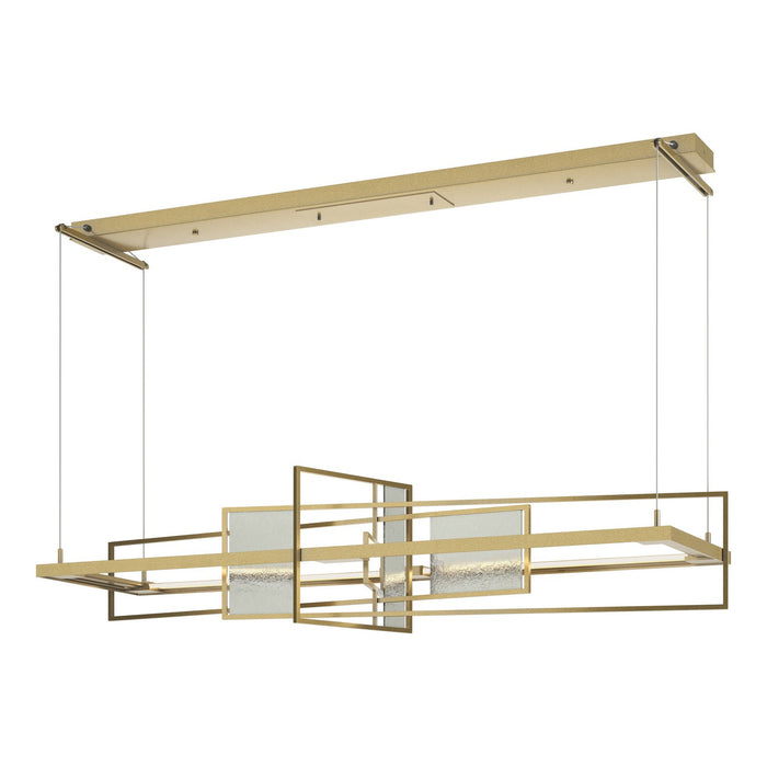 Summer LED Pendant in Modern Brass with Sterling Accent - 139754-LED-STND-86-85 by Hubbardton Forge