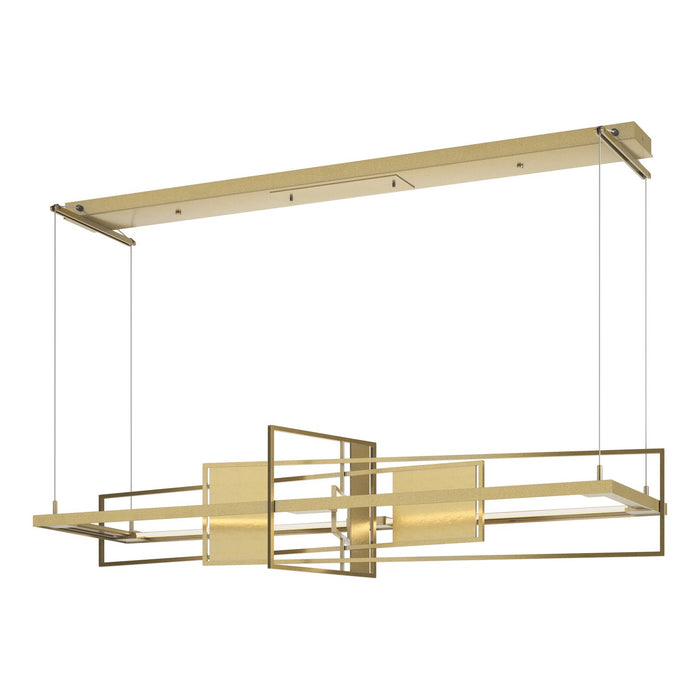 Summer LED Pendant in Modern Brass with Modern Brass Accent - 139754-LED-STND-86-86 by Hubbardton Forge