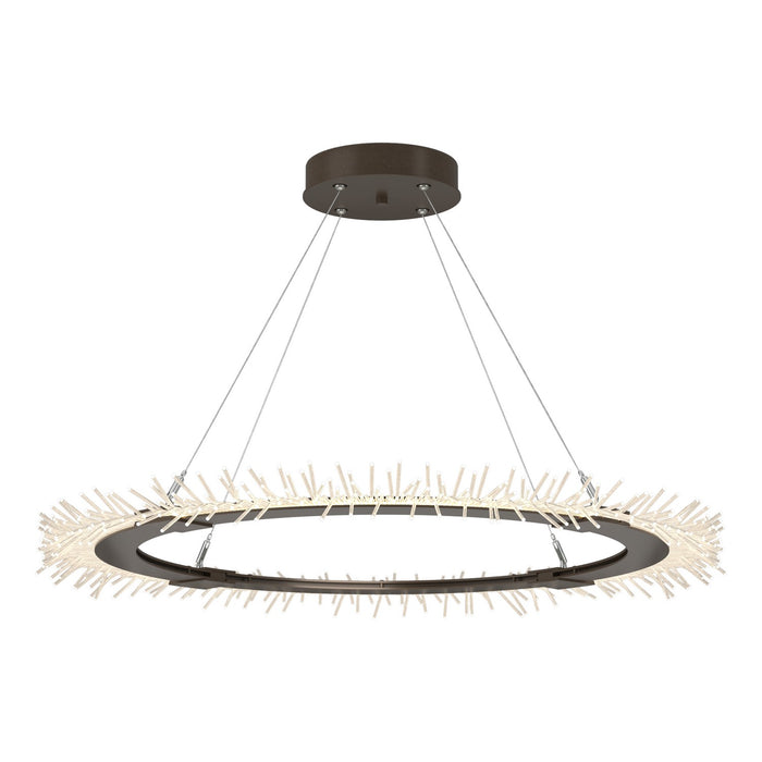 Anemone Circular LED Pendant in Bronze - 139772-LED-STND-05 by Hubbardton Forge