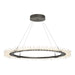 Anemone Circular LED Pendant in Dark Smoke - 139772-LED-STND-07 by Hubbardton Forge