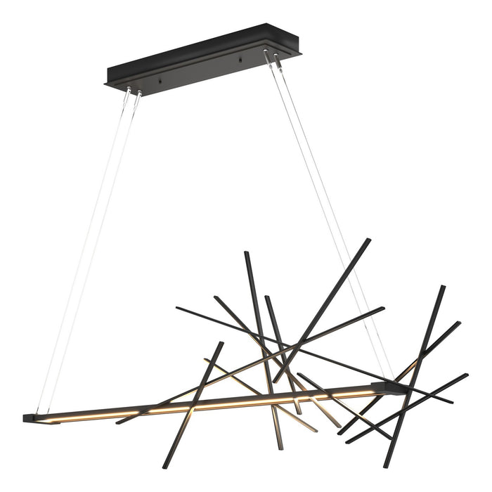 Cascade LED Pendant in Black - 139778-LED-STND-10 by Hubbardton Forge