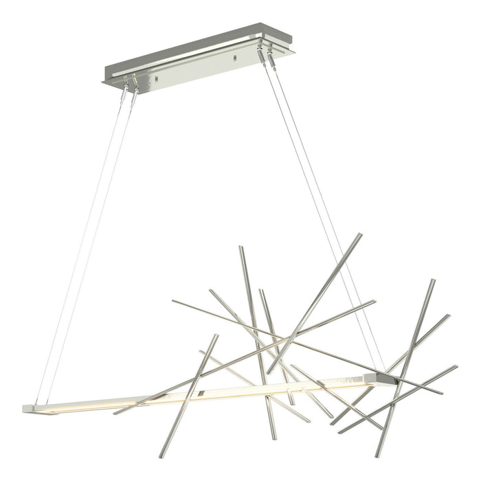 Cascade LED Pendant in Sterling - 139778-LED-STND-85 by Hubbardton Forge