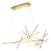 Cascade LED Pendant in Modern Brass - 139778-LED-STND-86 by Hubbardton Forge