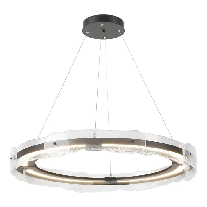 Solstice LED Pendant in Black - 139780-LED-STND-10-ZM0518 by Hubbardton Forge