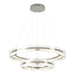 Solstice LED Tiered Pendant in Sterling - 139782-LED-STND-85-ZM0598 by Hubbardton Forge