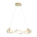 Zephyr LED Pendant in Modern Brass - 139833-LED-STND-86 by Hubbardton Forge