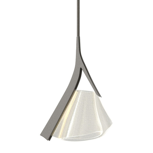 Mobius LED Mini Pendant in Dark Smoke - 139845-LED-MULT-07 by Hubbardton Forge