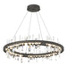 Solitude Circular LED Pendant in Natural Iron - 139915-LED-STND-20-CR by Hubbardton Forge