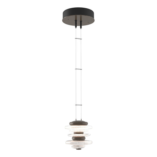 Cairn Mini Pendant in Bronze - 139970-LED-STND-05 by Hubbardton Forge