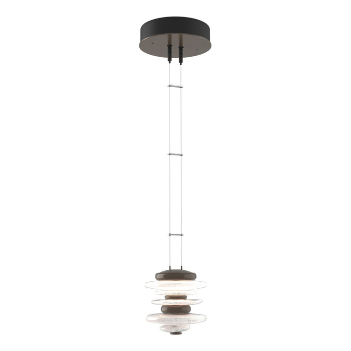 Cairn Mini Pendant in Bronze - 139970-LED-STND-05 by Hubbardton Forge