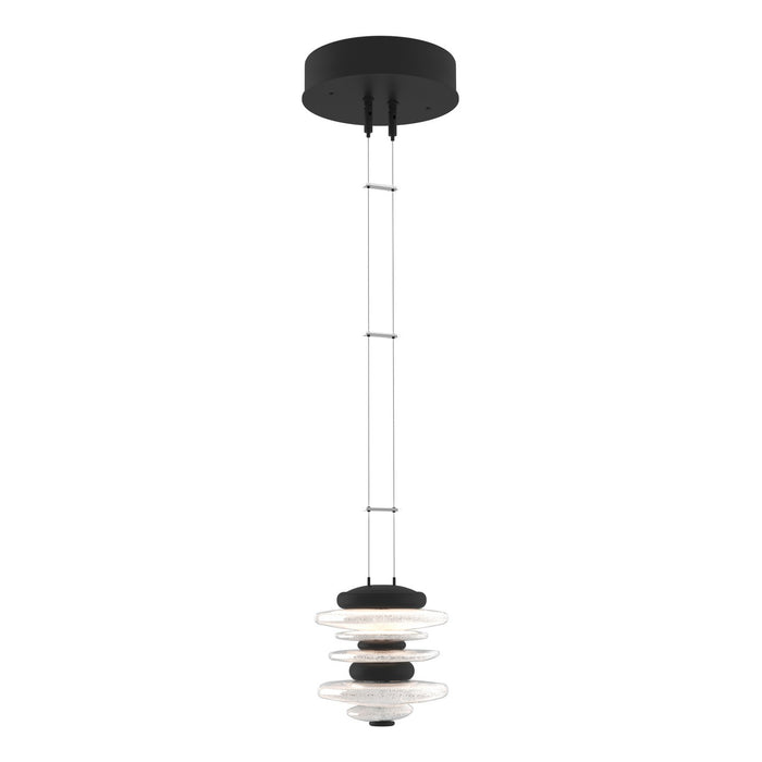 Cairn Mini Pendant in Black - 139970-LED-STND-10 by Hubbardton Forge