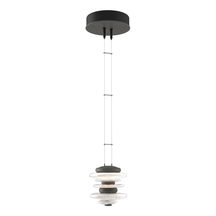 Cairn Mini Pendant in Natural Iron - 139970-LED-STND-20 by Hubbardton Forge