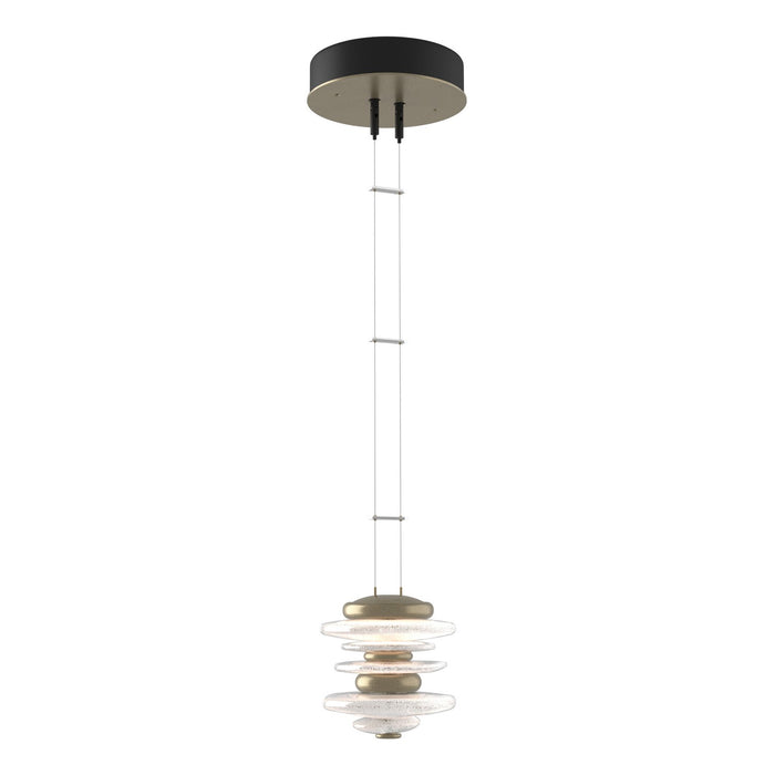 Cairn Mini Pendant in Soft Gold - 139970-LED-STND-84 by Hubbardton Forge