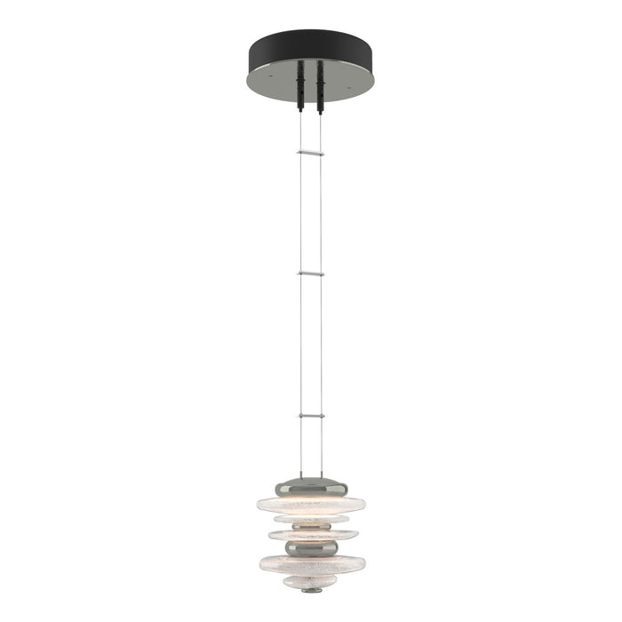 Cairn Mini Pendant in Sterling - 139970-LED-STND-85 by Hubbardton Forge