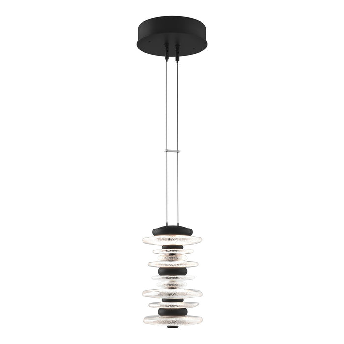 Cairn Large Mini Pendant in Black - 139973-LED-STND-10 by Hubbardton Forge