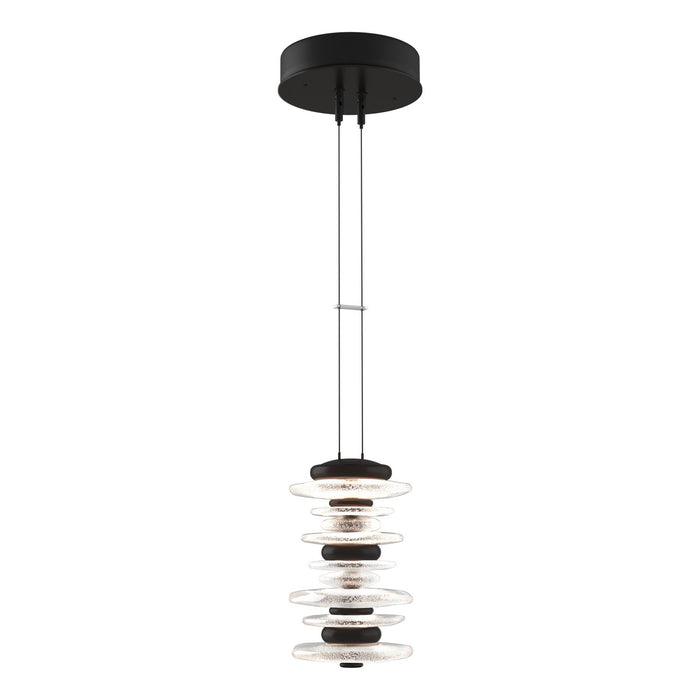 Cairn Large Mini Pendant in Oil Rubbed Bronze - 139973-LED-STND-14 by Hubbardton Forge