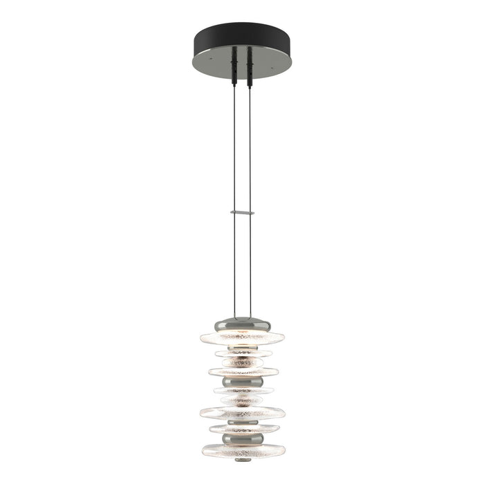 Cairn Large Mini Pendant in Sterling - 139973-LED-STND-85 by Hubbardton Forge