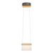 Cowbell LED Mini Pendant in Dark Smoke - 151060-LED-STND-07-WD-YE0560 by Hubbardton Forge