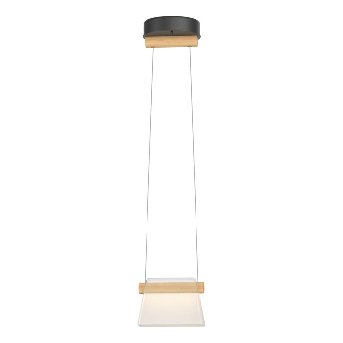 Cowbell LED Mini Pendant in Black - 151060-LED-STND-10-WD-YE0560 by Hubbardton Forge