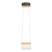 Cowbell LED Mini Pendant in Black - 151060-LED-STND-10-WD-YE0560 by Hubbardton Forge