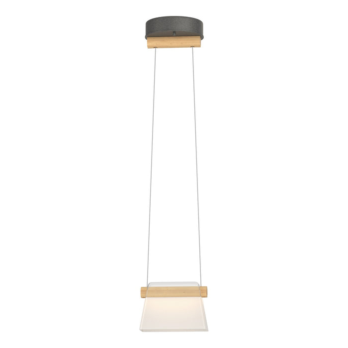 Cowbell LED Mini Pendant in Natural Iron - 151060-LED-STND-20-WD-YE0560 by Hubbardton Forge