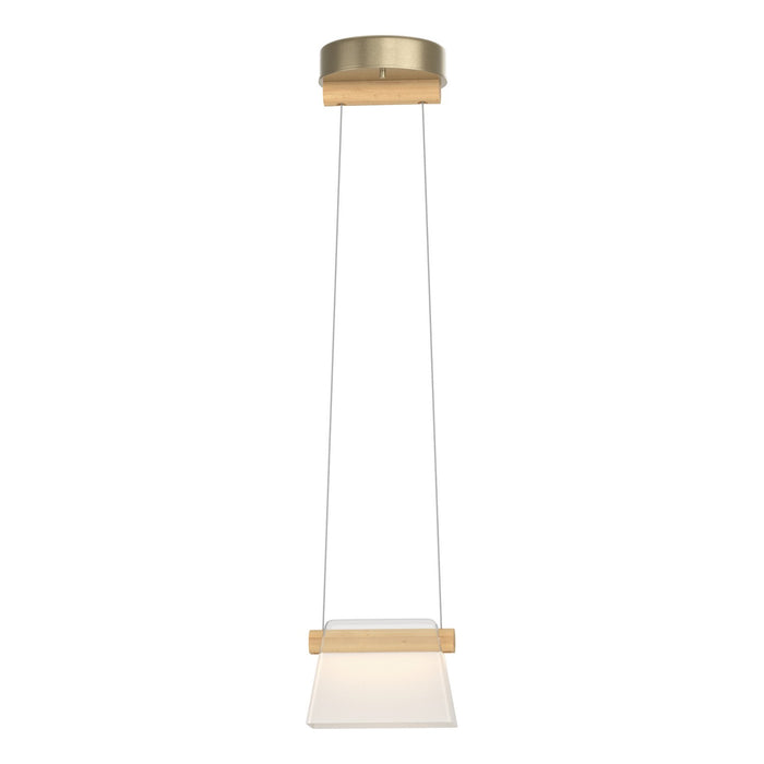 Cowbell LED Mini Pendant in Soft Gold - 151060-LED-STND-84-WD-YE0560 by Hubbardton Forge