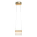 Cowbell LED Mini Pendant in Soft Gold - 151060-LED-STND-84-WD-YE0560 by Hubbardton Forge