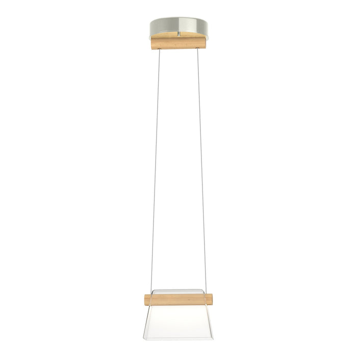 Cowbell LED Mini Pendant in Sterling - 151060-LED-STND-85-WD-ZM0560 by Hubbardton Forge