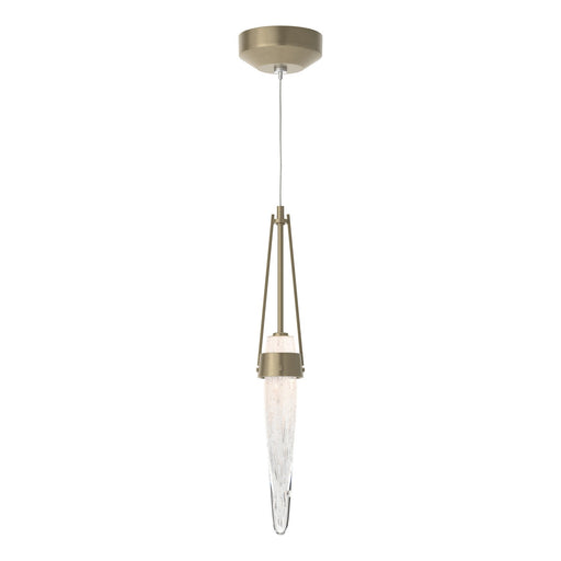 Icicle Mini Pendant in Soft Gold - 161041-SKT-STND-84-YG0632 by Hubbardton Forge