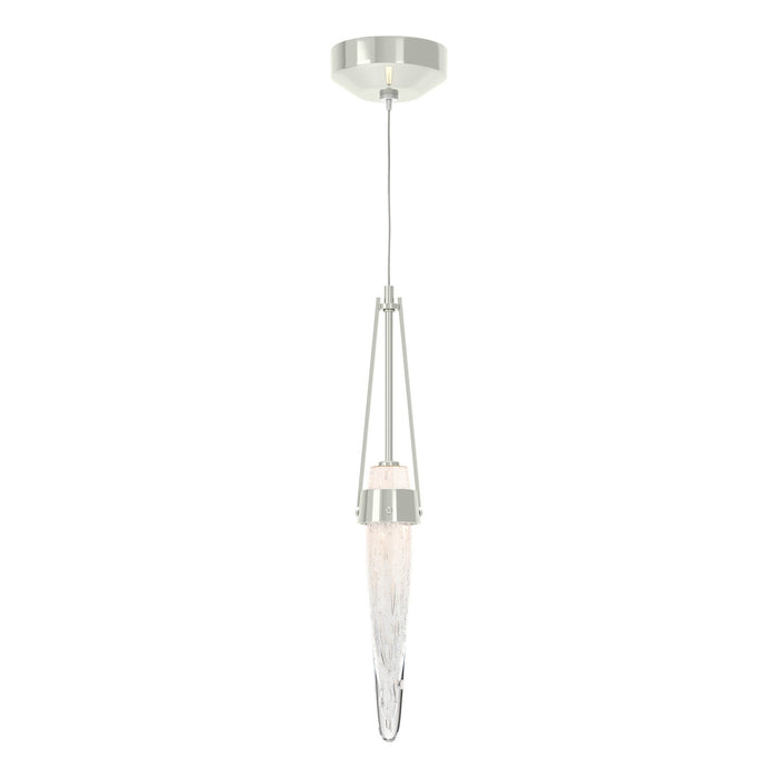 Icicle Mini Pendant in Sterling - 161041-SKT-STND-85-YG0632 by Hubbardton Forge