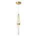 Icicle Mini Pendant in Modern Brass - 161041-SKT-STND-86-YG0632 by Hubbardton Forge