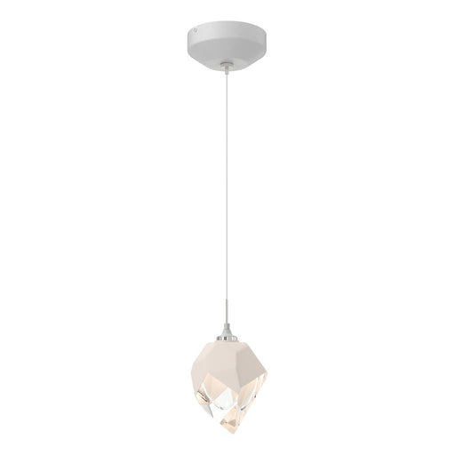 Chrysalis 1-Light Small Pendant in White - 161188-SKT-STND-02-WP0754 by Hubbardton Forge