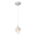 Chrysalis 1-Light Small Pendant in White - 161188-SKT-STND-02-WP0754 by Hubbardton Forge