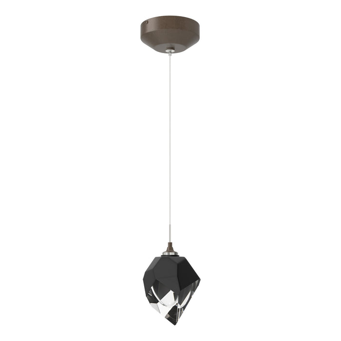 Chrysalis 1-Light Small Pendant in Bronze - 161188-SKT-STND-05-BP0754 by Hubbardton Forge