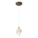 Chrysalis 1-Light Small Pendant in Bronze - 161188-SKT-STND-05-WP0754 by Hubbardton Forge