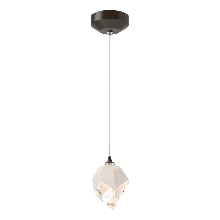 Chrysalis 1-Light Small Pendant in Oil Rubbed Bronze - 161188-SKT-STND-14-WP0754 by Hubbardton Forge