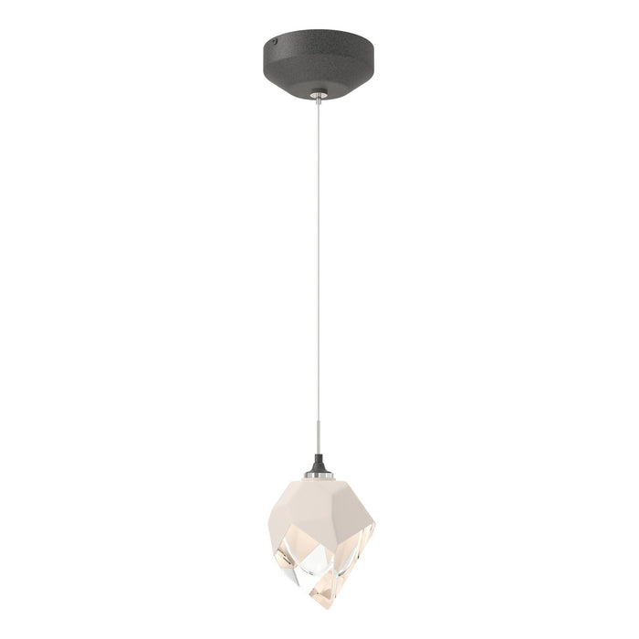 Chrysalis 1-Light Small Pendant in Natural Iron - 161188-SKT-STND-20-WP0754 by Hubbardton Forge