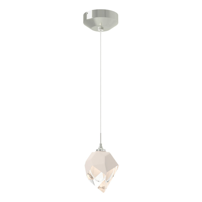 Chrysalis 1-Light Small Pendant in Sterling - 161188-SKT-STND-85-WP0754 by Hubbardton Forge