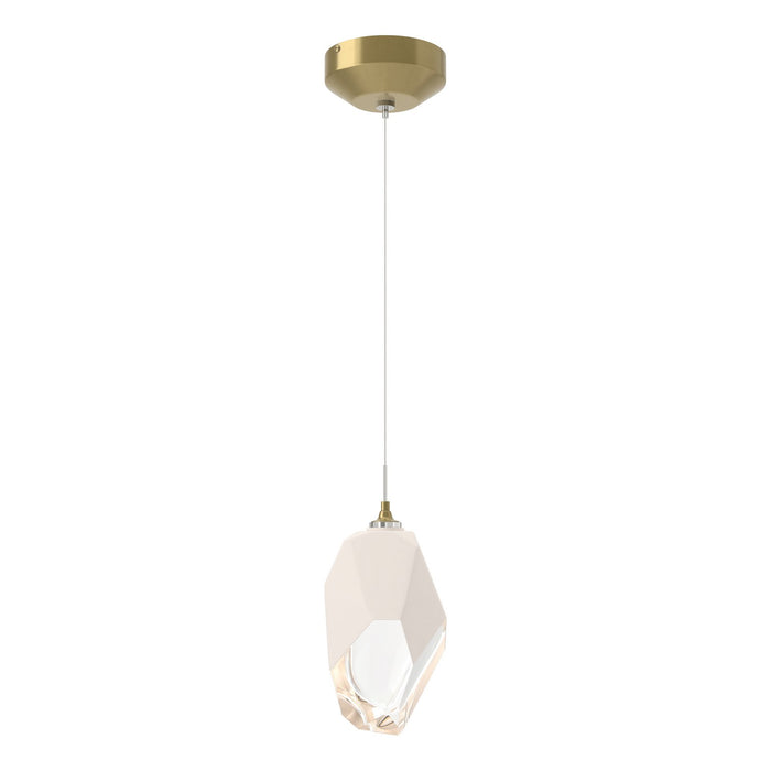 Chrysalis 1-Light Large Pendant in Modern Brass - 161189-SKT-STND-86-WP0755 by Hubbardton Forge