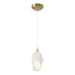 Chrysalis 1-Light Large Pendant in Modern Brass - 161189-SKT-STND-86-WP0755 by Hubbardton Forge