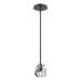 Gatsby 1-Light Mini Pendant in Oil Rubbed Bronze - 181061-SKT-MULT-14-CR by Hubbardton Forge