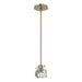 Gatsby 1-Light Mini Pendant in Soft Gold - 181061-SKT-MULT-84-CR by Hubbardton Forge