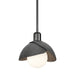 Brooklyn Double Shade Mini Pendant in Ink with Ink Accent - 181183-SKT-MULT-89-89 by Hubbardton Forge