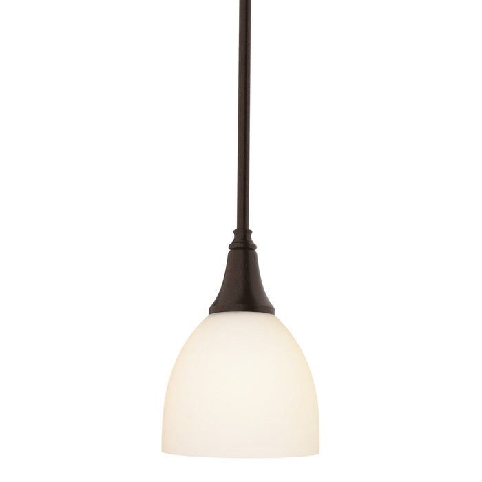 Trumpet Mini Pendant in Oil Rubbed Bronze - 182640-SKT-MULT-14-GG0001 by Hubbardton Forge