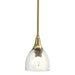 Trumpet Mini Pendant in Modern Brass - 182640-SKT-MULT-86-LL0001 by Hubbardton Forge